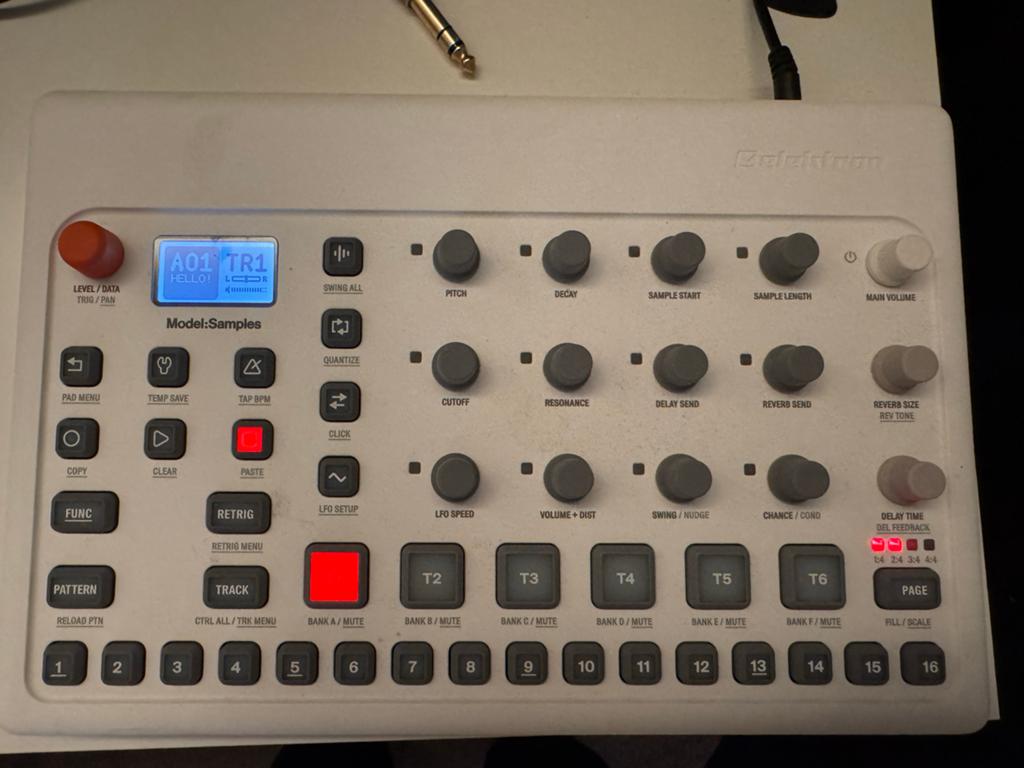 Elektron Model:Samples - Zo goed als nieuw, Muziek en Instrumenten, Ophalen, Zo goed als nieuw