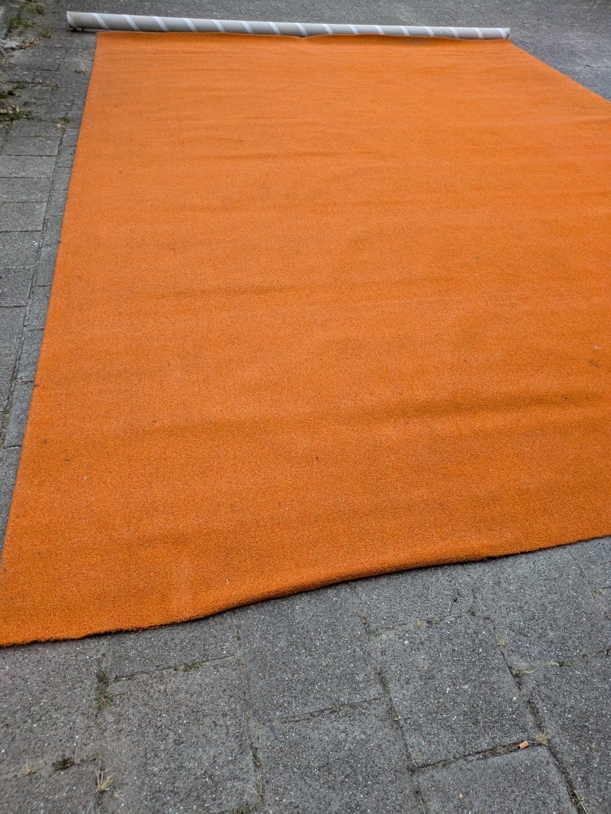 Kunstgras nieuw oranje 4*5,5m, Ophalen, Nieuw, 20 m² of meer