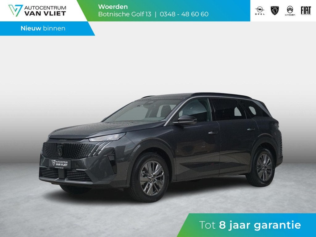 Peugeot 5008 1.2 Hybrid 145 Allure 7p 360° Camera, Auto's, Peugeot, 145 pk, 1199 cc, Origineel Nederlands, Hybride Elektrisch/Benzine