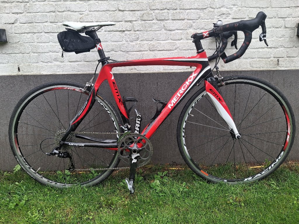 Racefiets Eddy Merckx, Fietsen en Brommers, Carbon, 49 tot 53 cm, Zo goed als nieuw, Meer dan 20 versnellingen