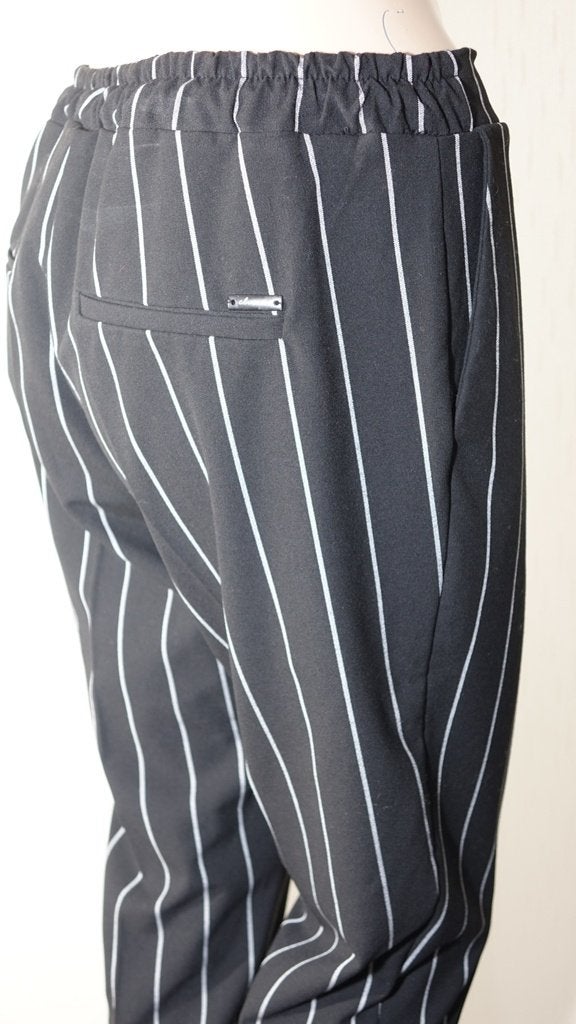 nieuwe ELVIRA streep broek zwart, Nieuw, Maat 36 (S), Lang, Elvira