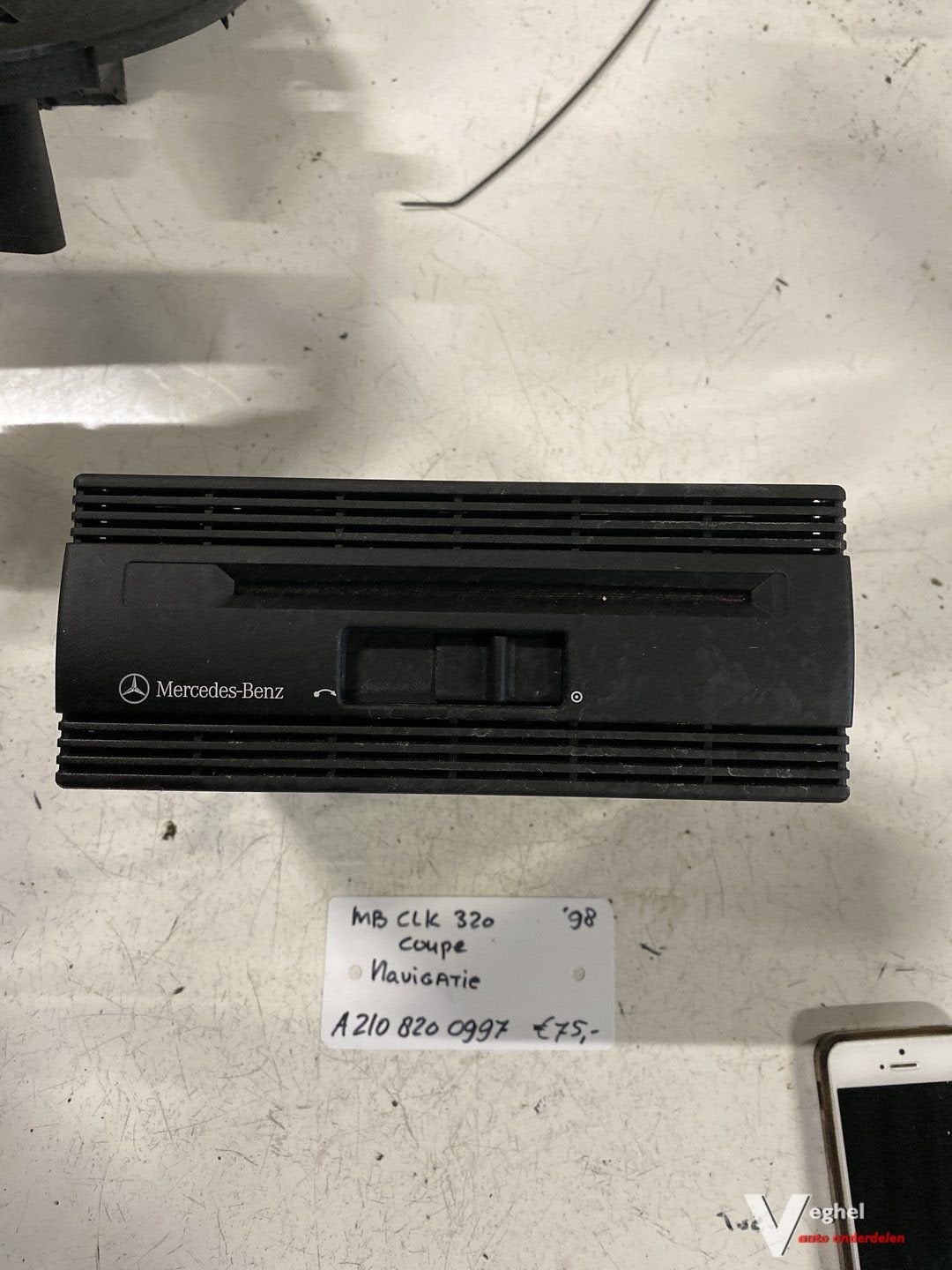 Mercedes CLK 320 Coupe Navigatie module A210 820 0997, Gebruikt, -, -, Ophalen of Verzenden