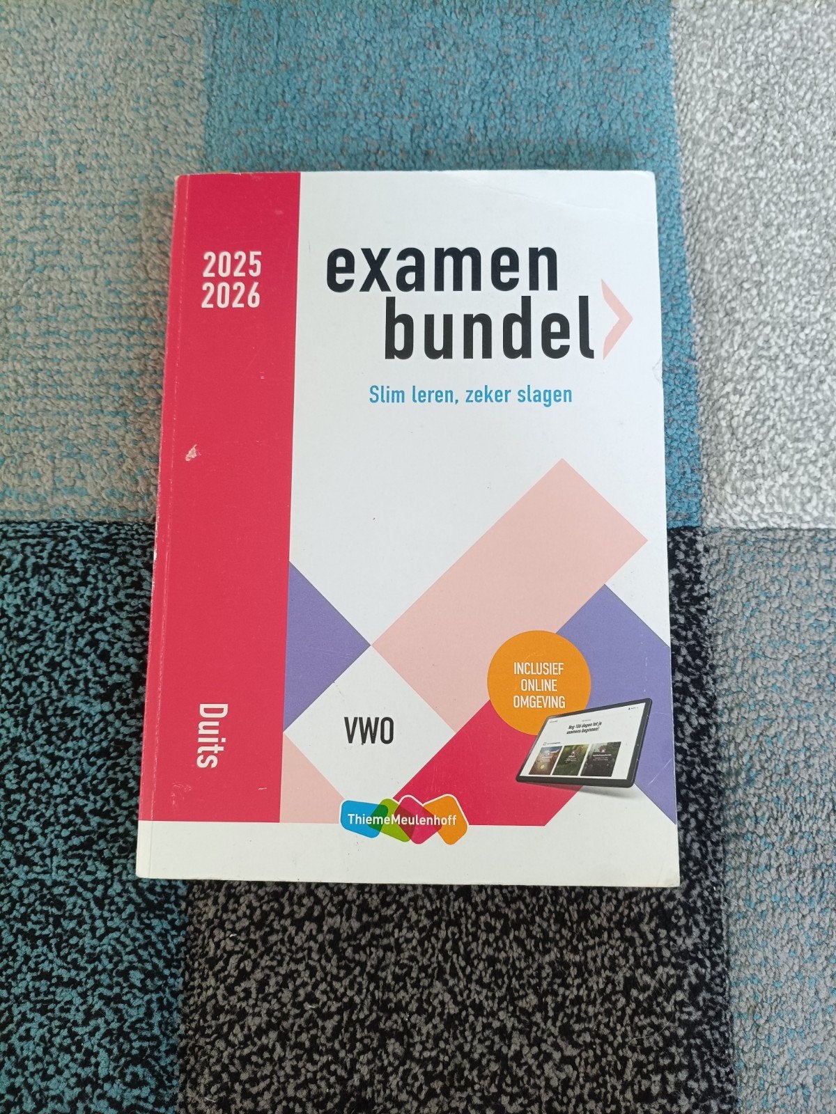 Examenbundel Duits VWO 2025/2026, Boeken, Ophalen of Verzenden, Gelezen, VWO, Duits