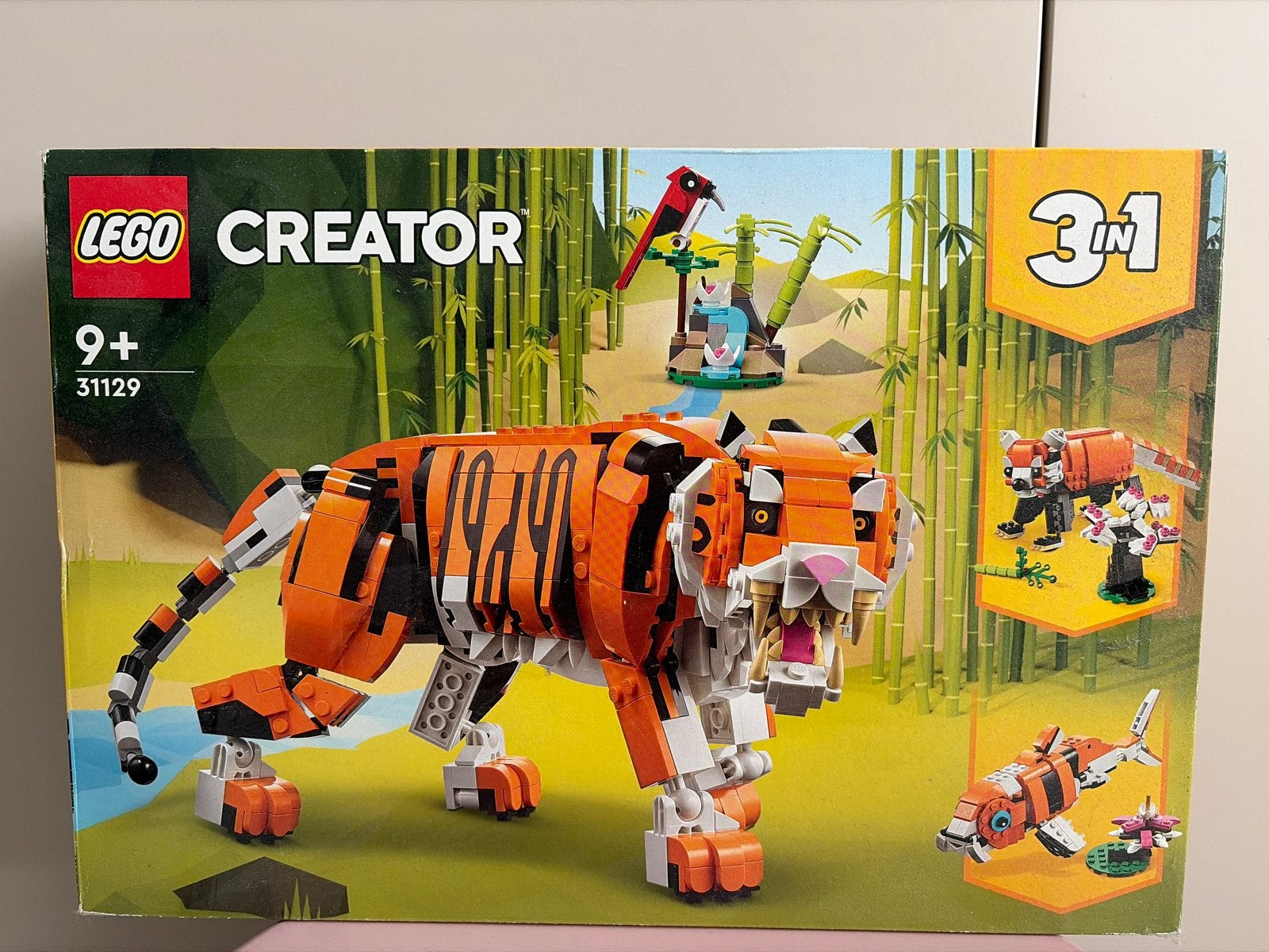 LEGO Creator 3in1 Majestueuze Tijger 31129, Ophalen, Zo goed als nieuw, Overige merken