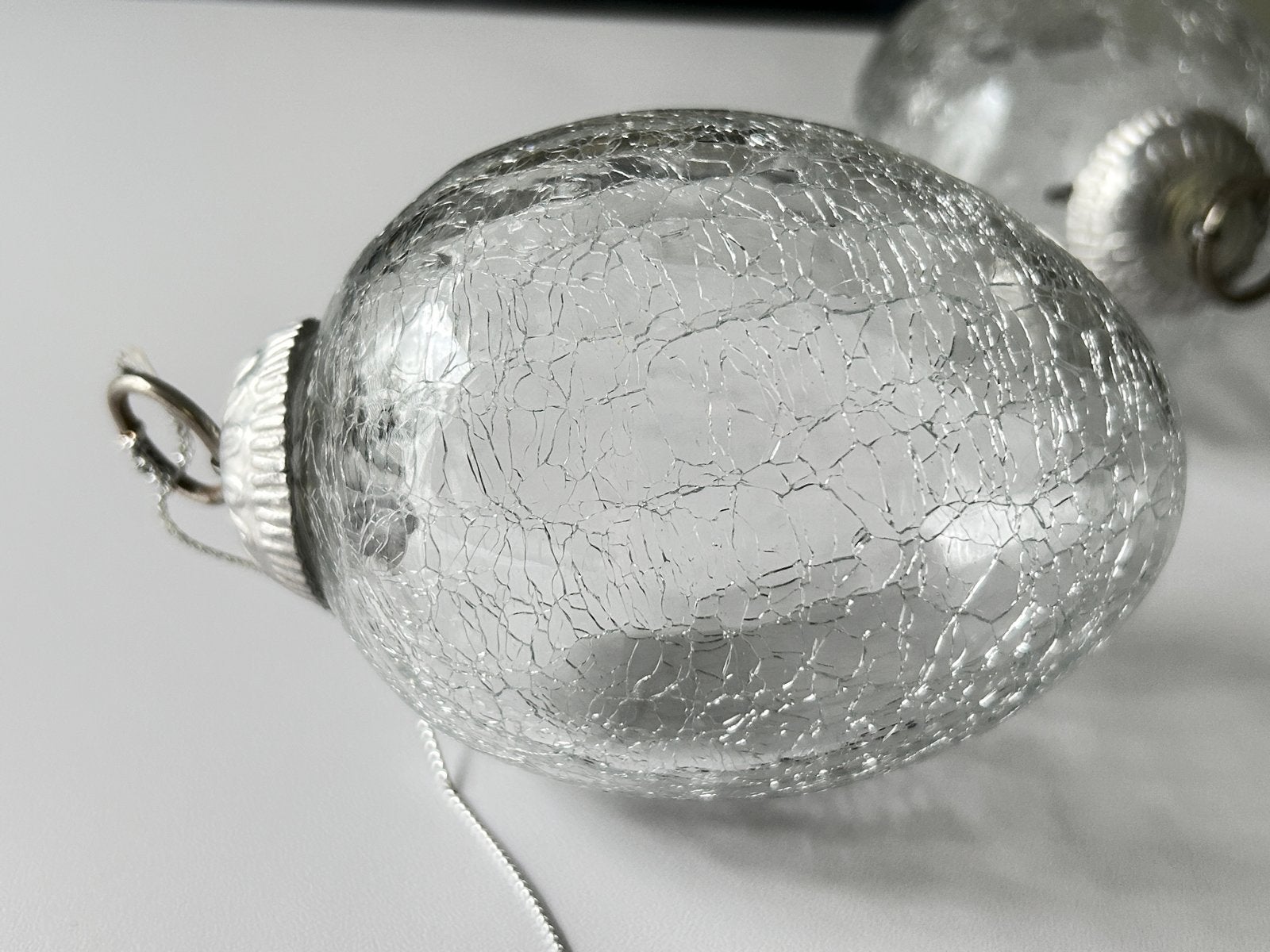 2 craquelé ballen, Antiek en Kunst, Ophalen of Verzenden