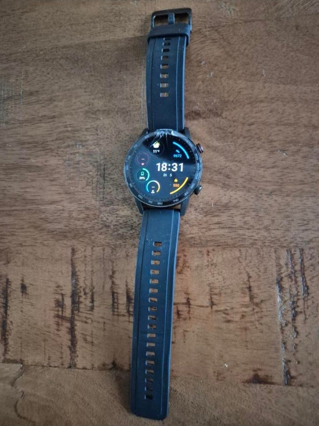Honor Magic Watch 2 43mm smartwatch, Ophalen of Verzenden, Gebruikt, Zwart, Honor