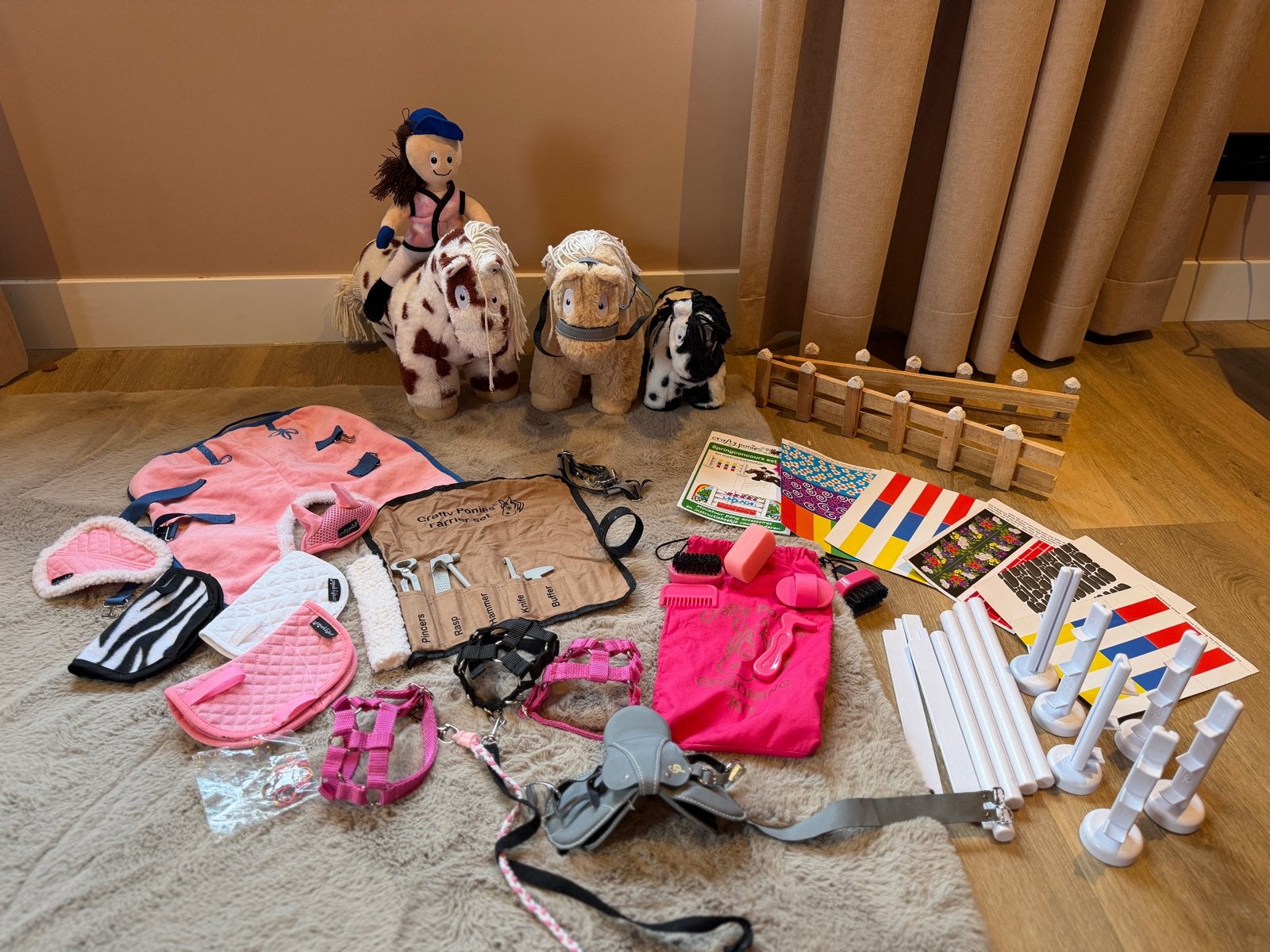 Uitgebreide Craft Pony set met accessoires, Ophalen of Verzenden, Zo goed als nieuw, Jongen of Meisje