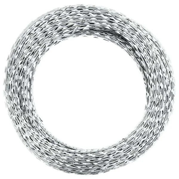 NIEUW Scheermesprikkeldraad concertina 60 m gegalvaniseerd s, Tuin en Terras, Ophalen of Verzenden, Nieuw, 20 meter of meer, Prikkeldraad