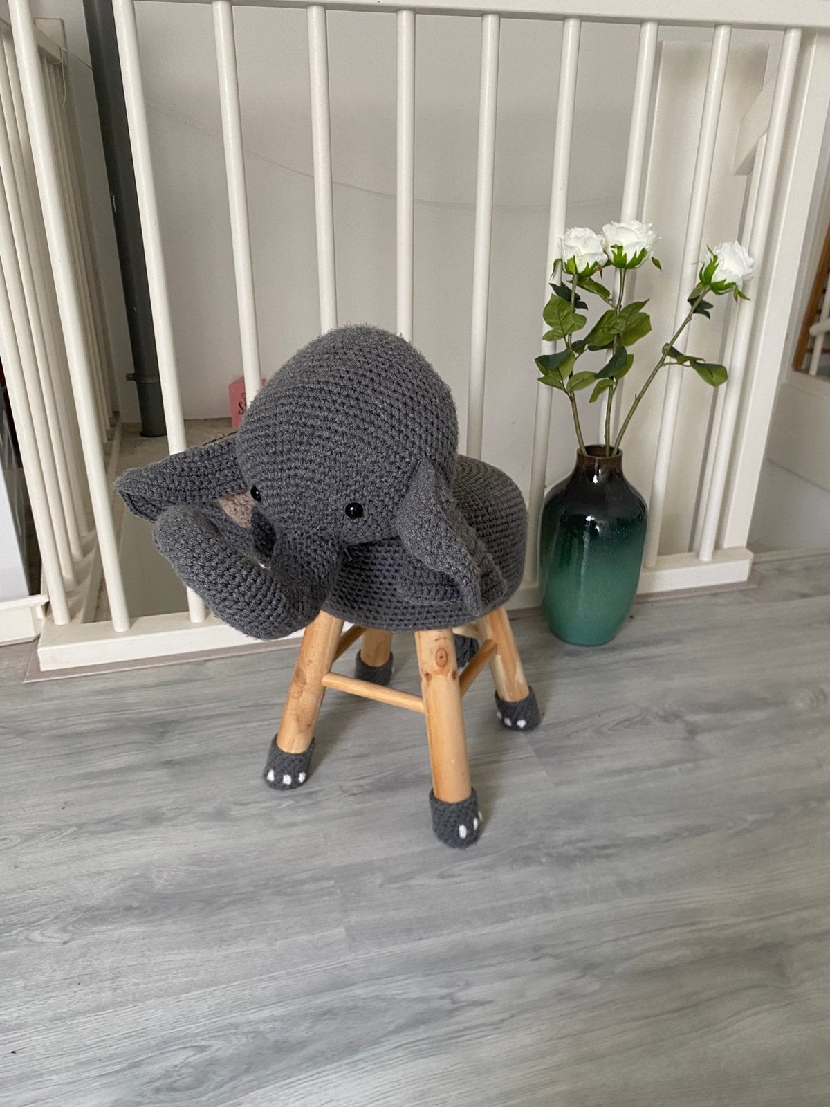 Olifant krukje, Huis en Inrichting, Ophalen, Zo goed als nieuw, Hout