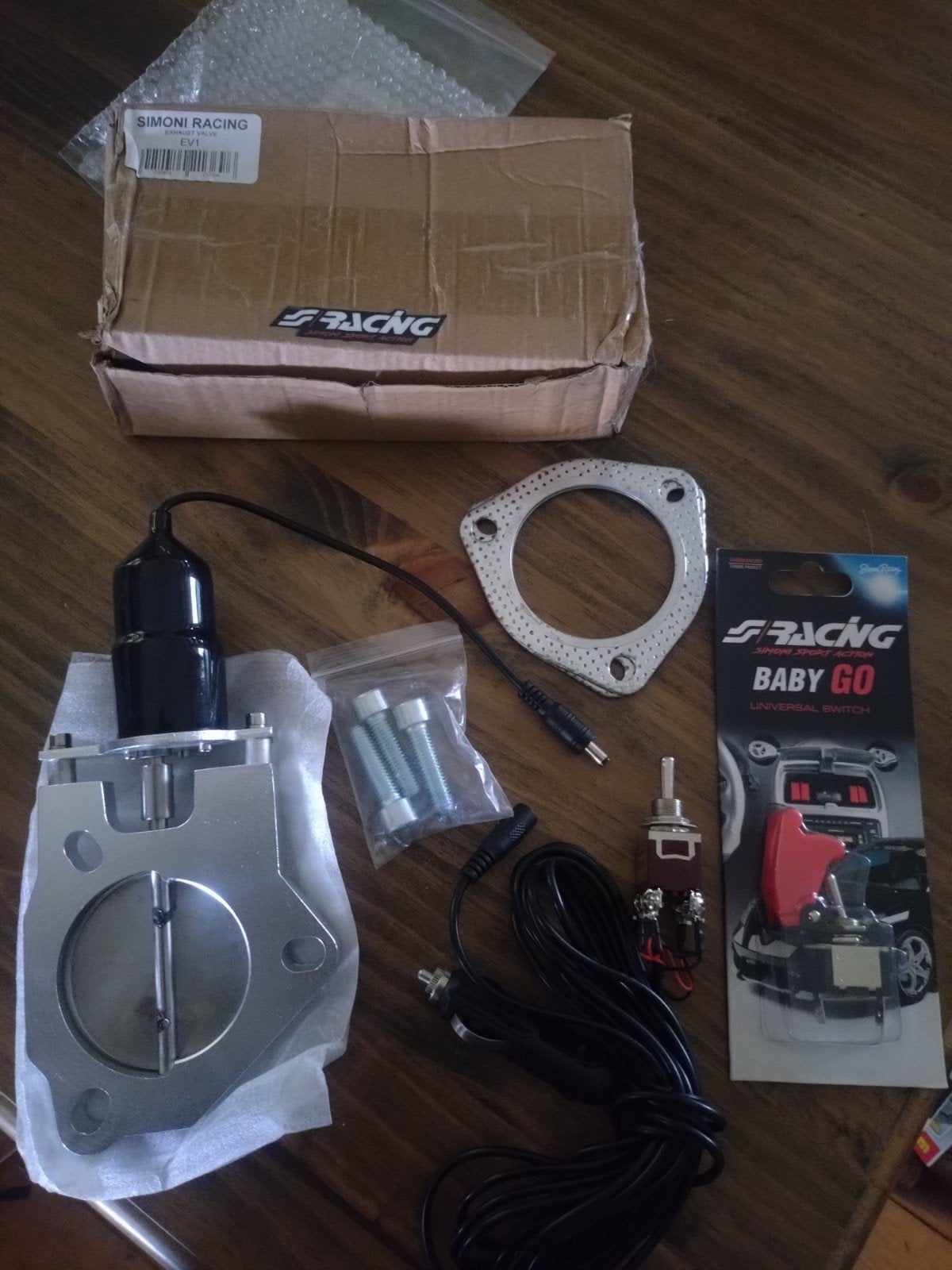 Simoni Racing EV1 Uitlaatklep Complete Set - Nieuw, Ophalen of Verzenden, Nieuw