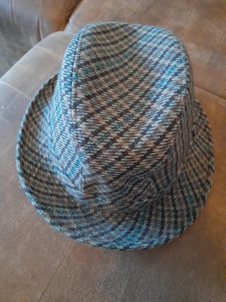 Patterson wollen hoed, maat 58, Made in England, Kleding | Heren, Hoeden en Petten, Ophalen of Verzenden, Gedragen, Patterson