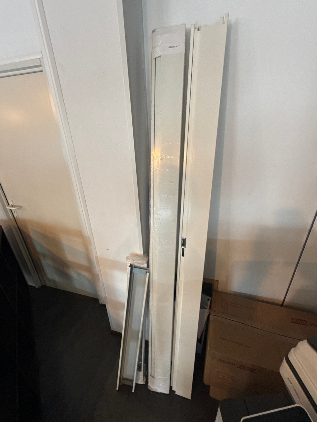 2 stalen kozijnen voor opdekdeur - Berkvans Berdoo, Ophalen, 80 tot 100 cm, Binnendeur, Nieuw