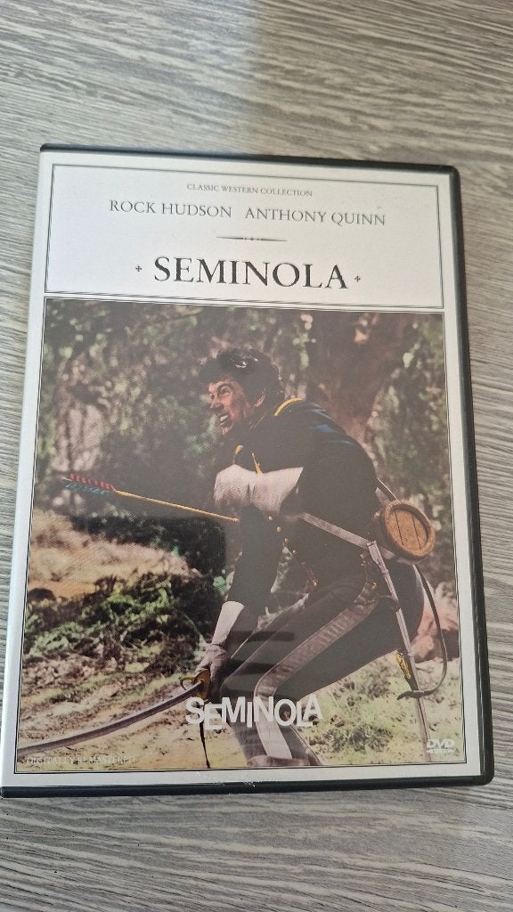 Seminola western dvd met Anthony Quinn, 1960 tot 1980, Vanaf 16 jaar, Ophalen of Verzenden, Zo goed als nieuw