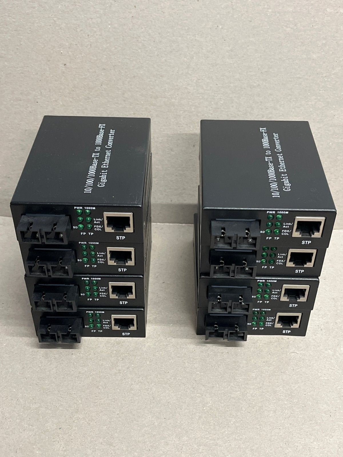 8x Gigabit Ethernet Converters (EL027v2), Onbekend, Ophalen of Verzenden, Zo goed als nieuw, Onbekend