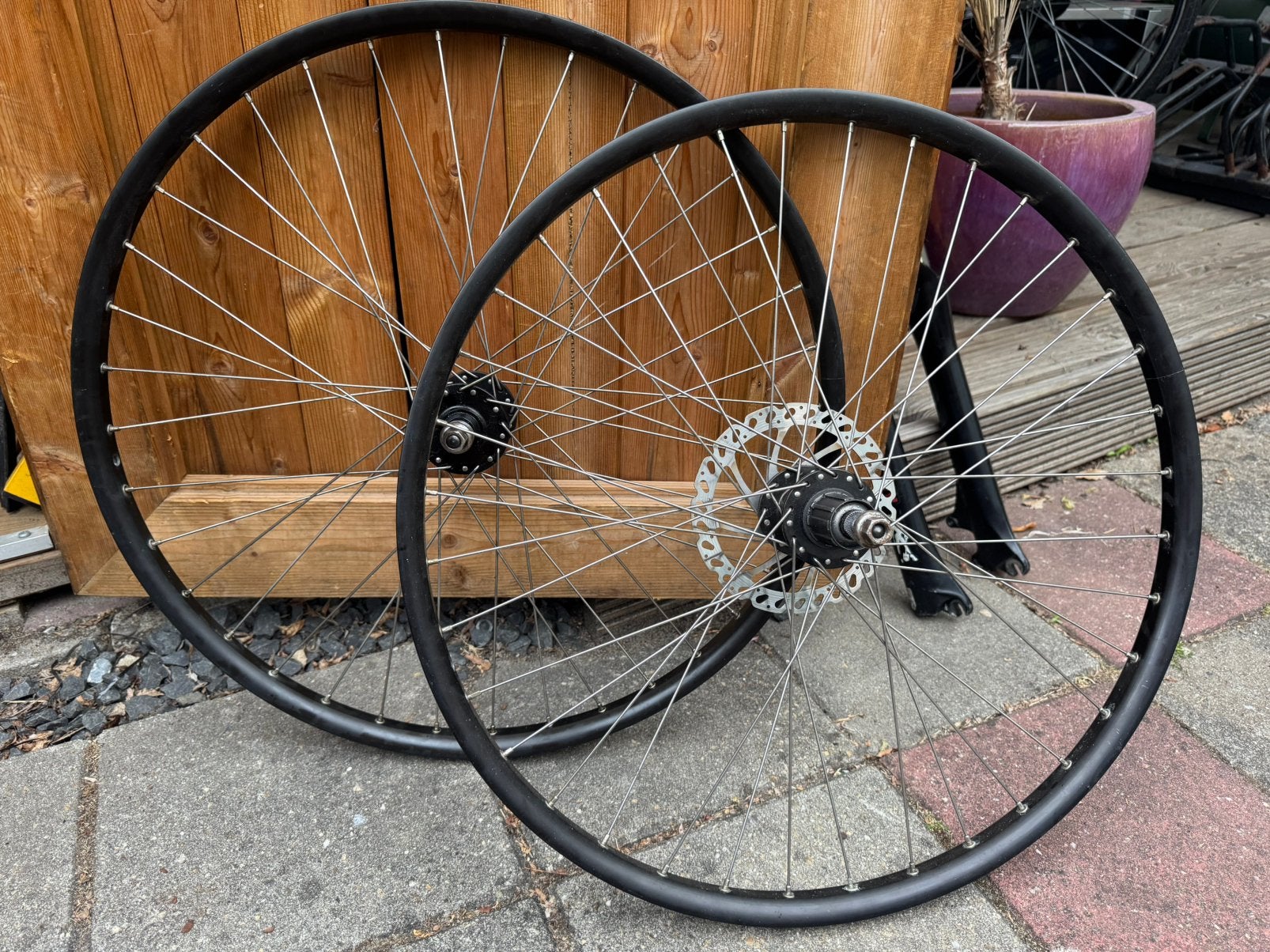 26” Dirt Jumper wielen, Wiel, Gebruikt, Ophalen of Verzenden, Aluminium