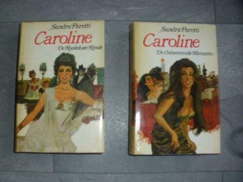 2 boeken over Caroline - Sandra Paretti (qwe), Ophalen of Verzenden, Gelezen