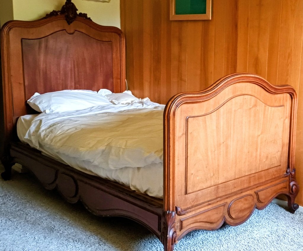 2 Vintage bedden, Ophalen