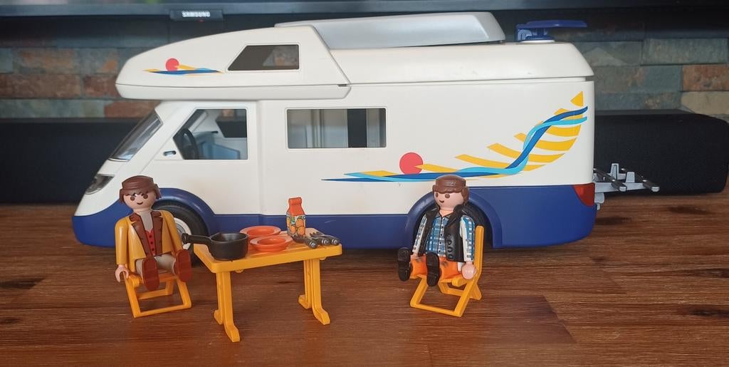 Playmobil Familiecamper 3647, Ophalen of Verzenden, Zo goed als nieuw