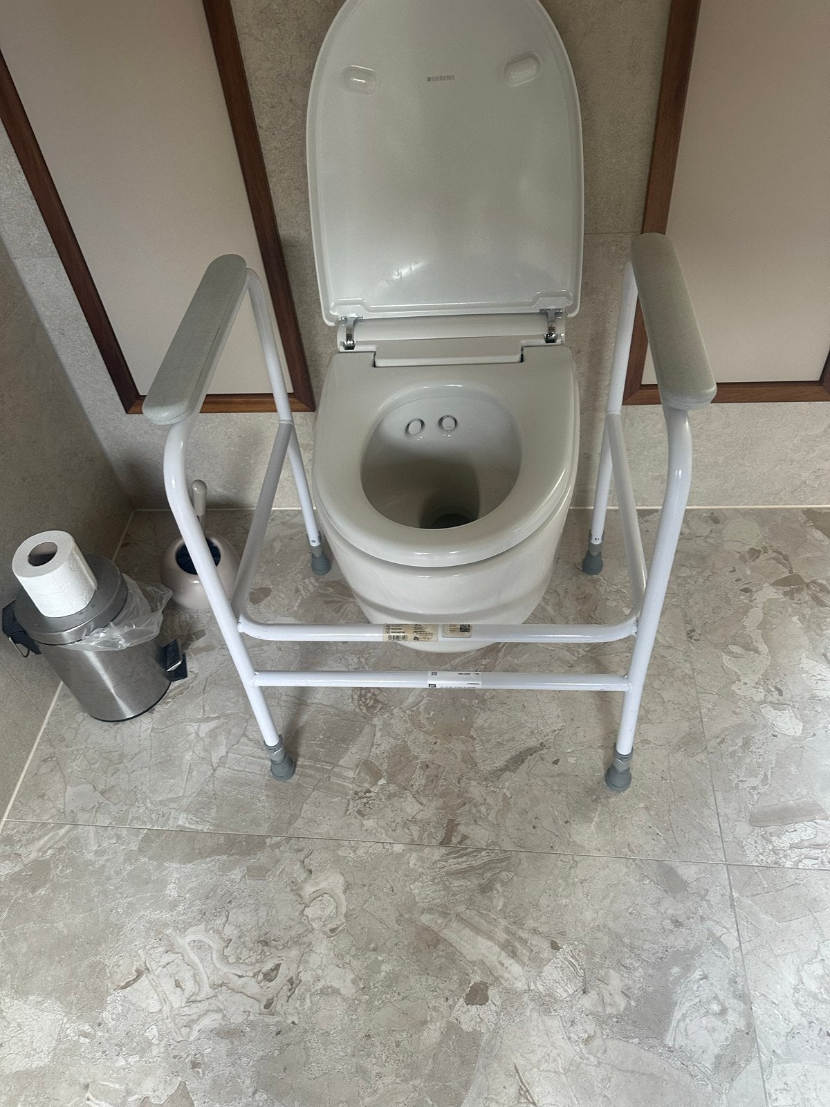 Toiletstoel, Diversen, Ophalen, Gebruikt