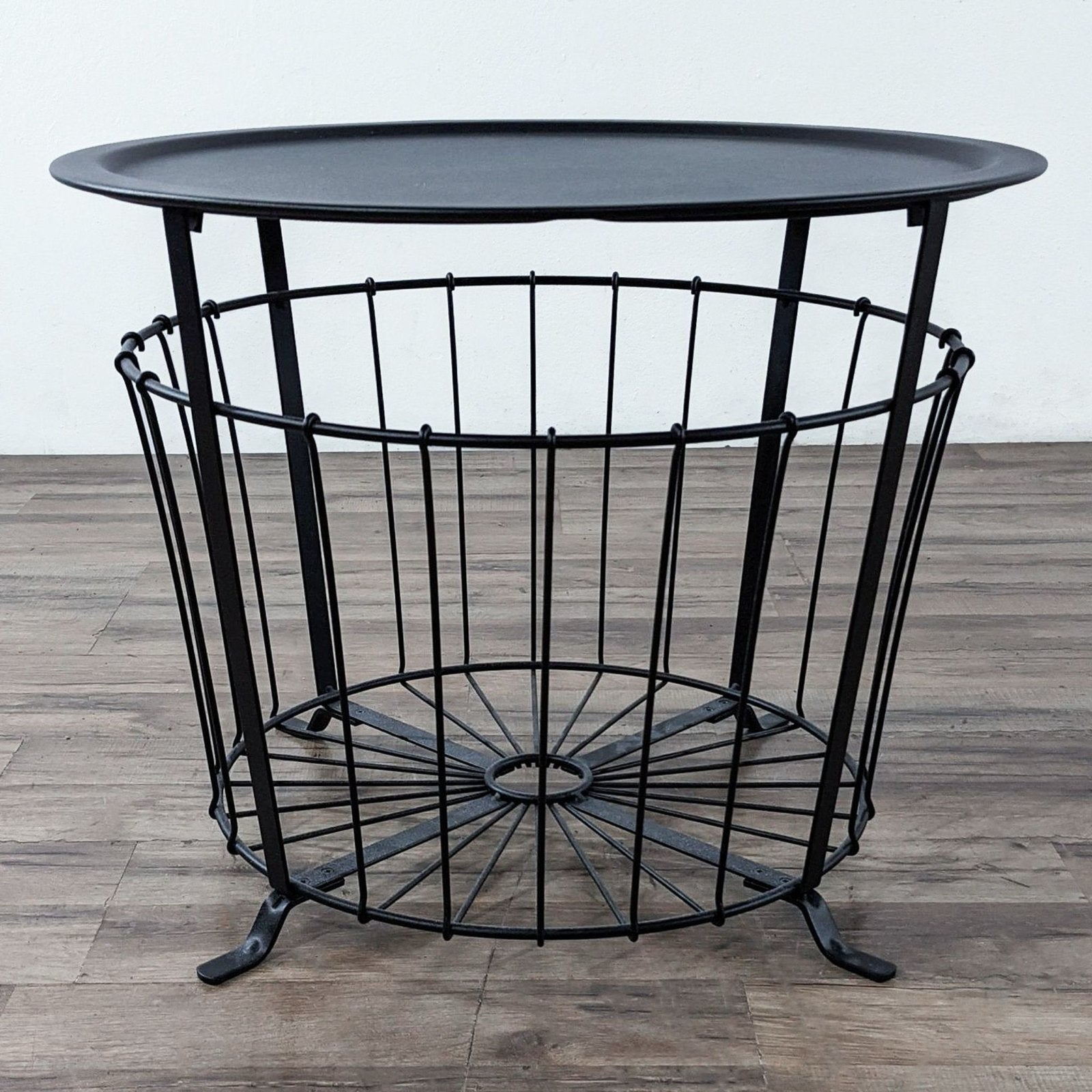 IKEA GUALOV bijzettafel, Huis en Inrichting, Tafels | Salontafels, Ophalen, Minder dan 50 cm, 50 tot 100 cm, 50 tot 75 cm