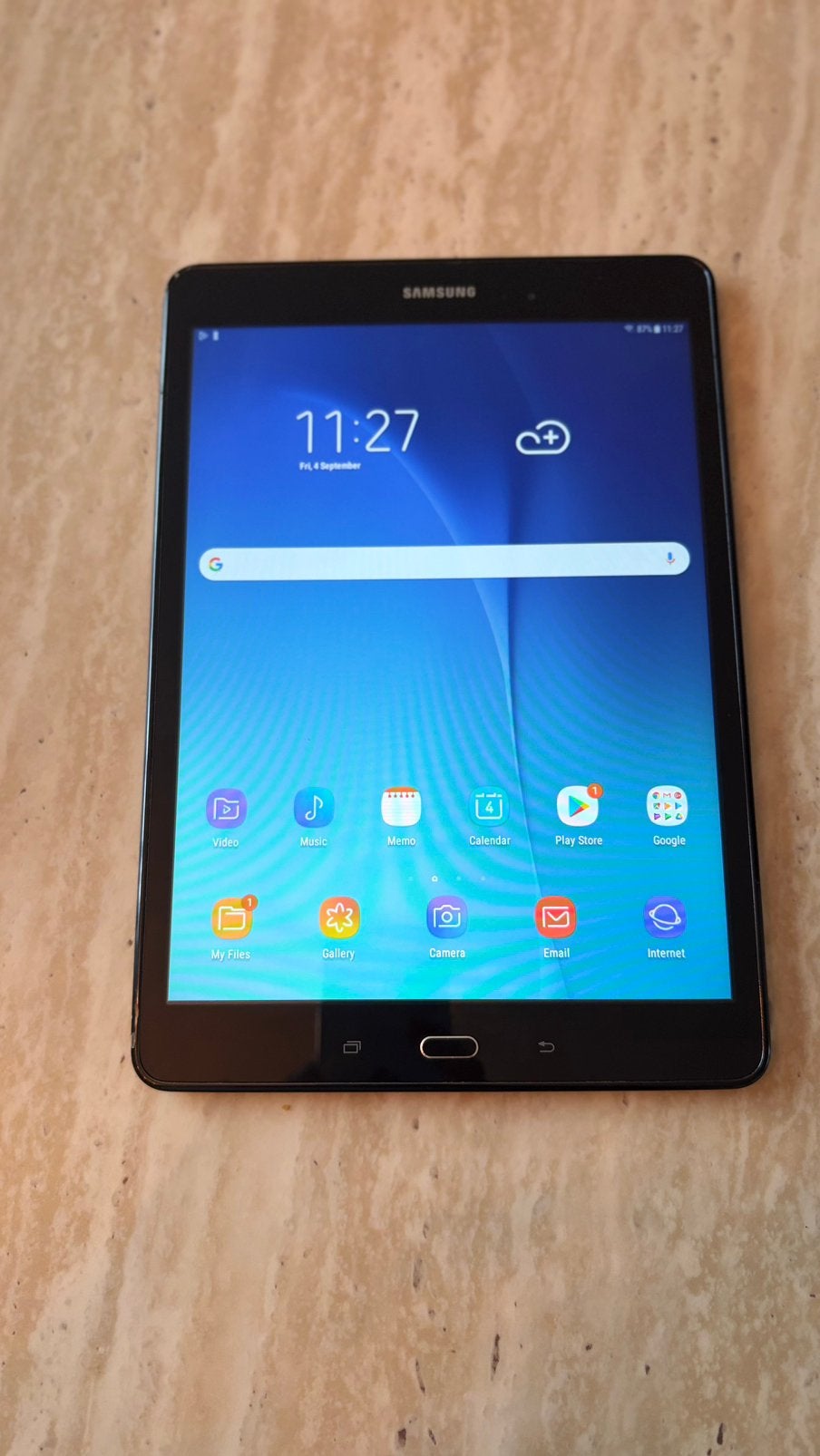 Samsung Galaxy Tab A SM-T550 32 GB, Computers en Software, Android Tablets, Ophalen of Verzenden, Zo goed als nieuw, 10 inch, 32 GB