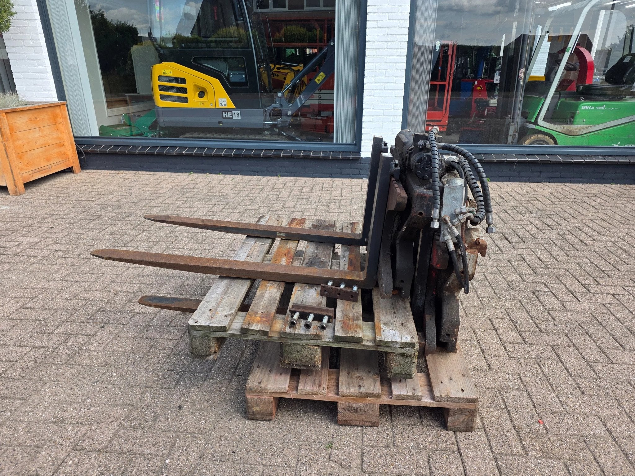Linde Rotator hydrolische rotator fem2, Zakelijke goederen, Machines en Bouw | Heftrucks en Intern transport, Overige aandrijving