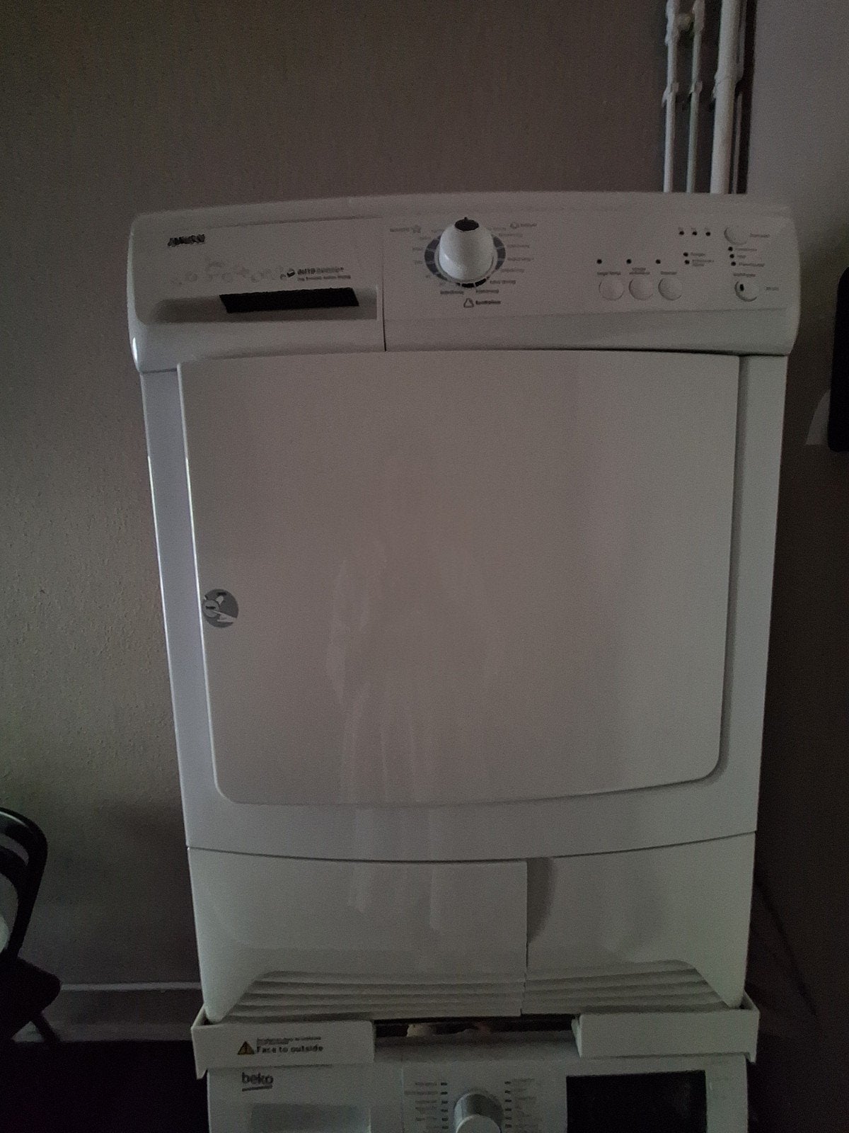 Zanussi ZTE275 Condensdroger 7kg - Goede staat, Witgoed en Apparatuur, Wasdrogers, 6 tot 8 kg, Gebruikt, Ophalen of Verzenden