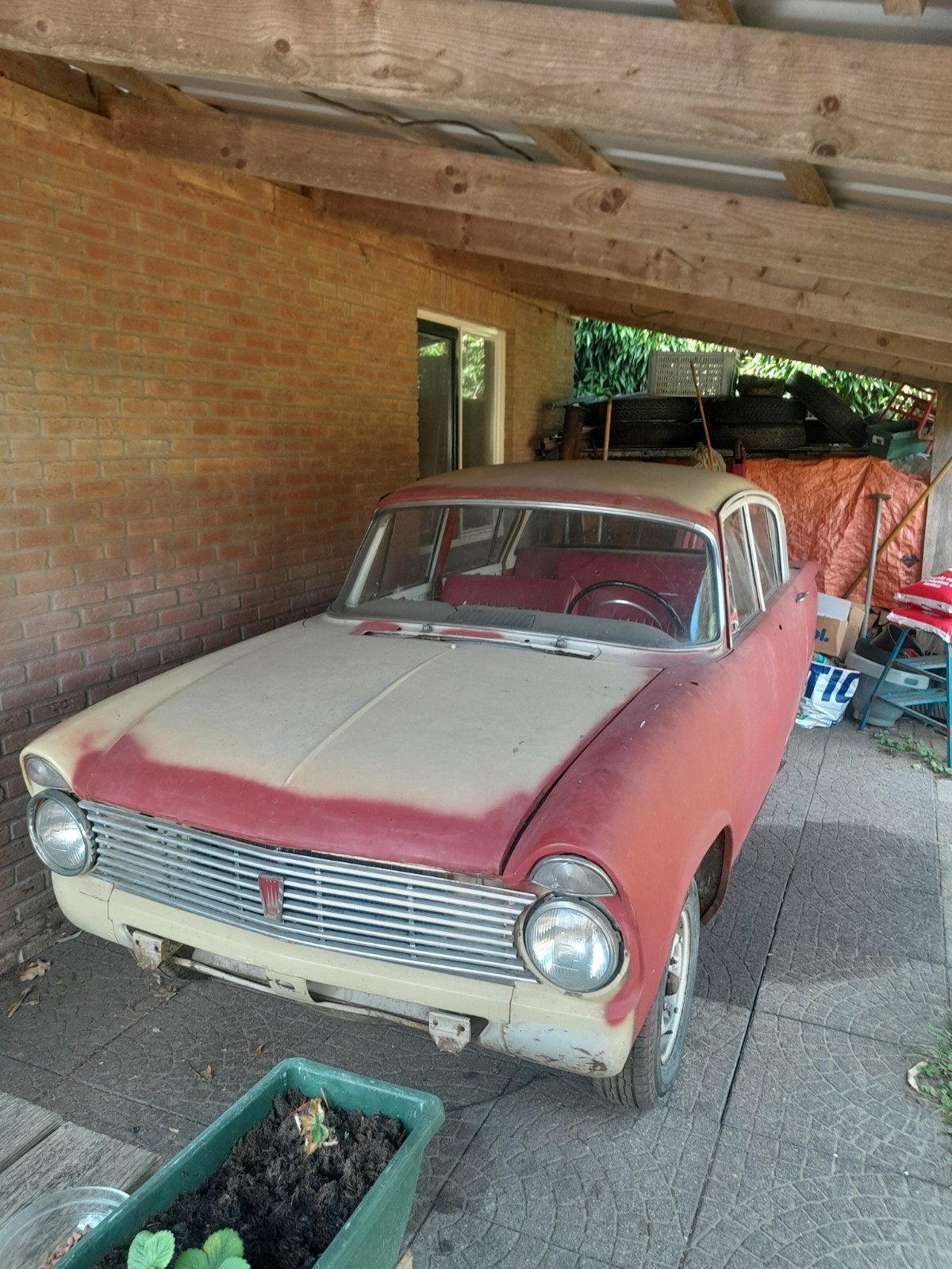 Hillman 1963 Beige, Auto's, Overige Auto's, Beige, Particulier, Geïmporteerd, 5 stoelen