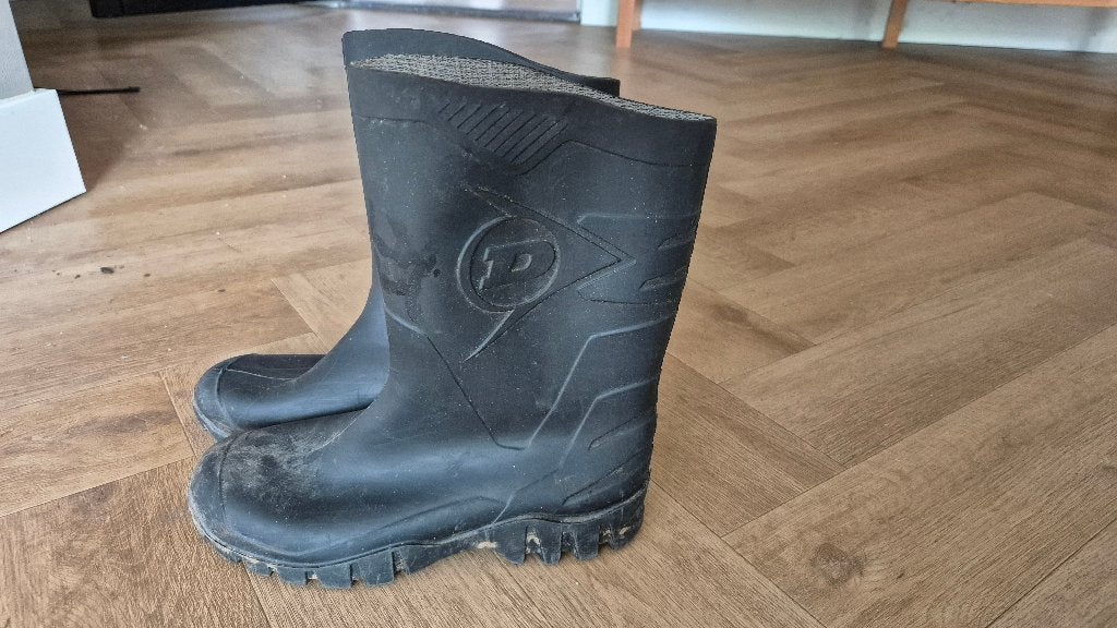 Dunlop regenlaarzen maat 40, Ophalen of Verzenden, Gebruikt, Laarzen, Dunlop