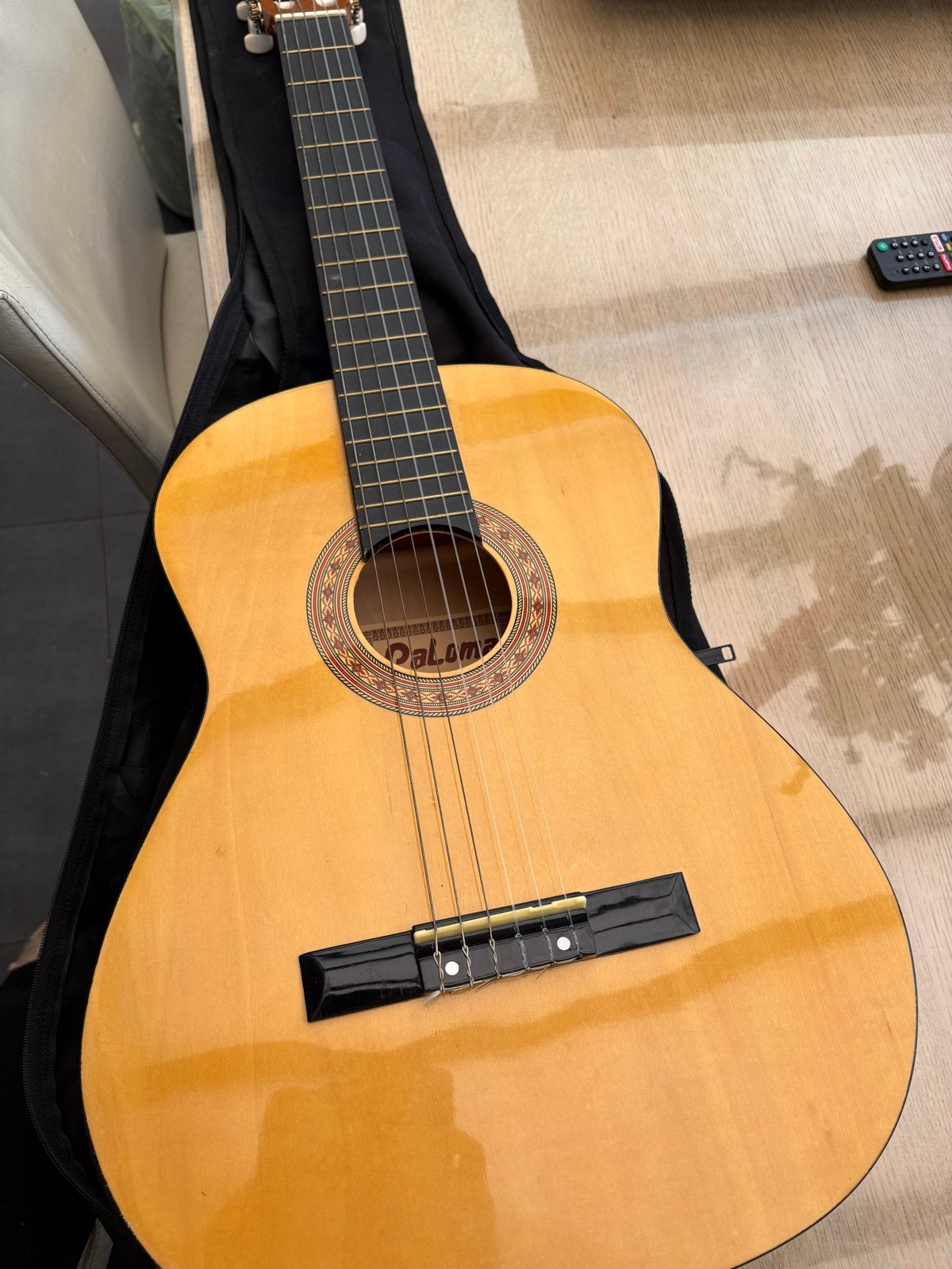Paloma Klassieke Gitaar - Zo goed als nieuw, Ophalen, Zo goed als nieuw, Klassieke of Spaanse gitaar, Met koffer