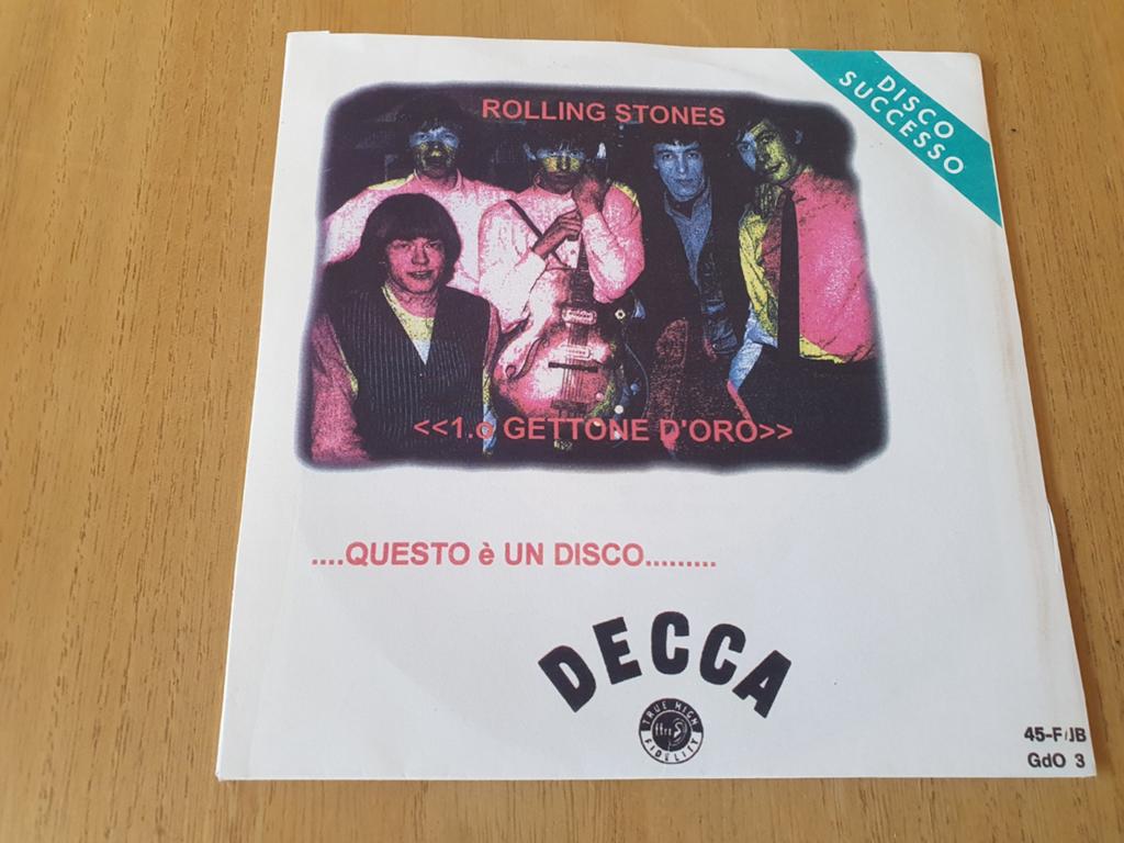 The Rolling Stones - Lady Jane / The Last Time Promo Italy, Ophalen of Verzenden, Zo goed als nieuw, Pop