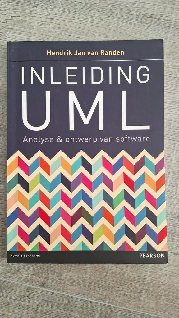 Inleiding UML: Analyse & Ontwerp van Software, Boeken, Ophalen of Verzenden, Zo goed als nieuw, Software, Hendrik Jan van Randen