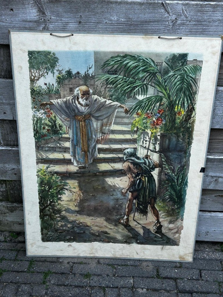 Terugkeer van de verloren zoon, Antiek en Kunst, Ophalen of Verzenden, Overige thema's
