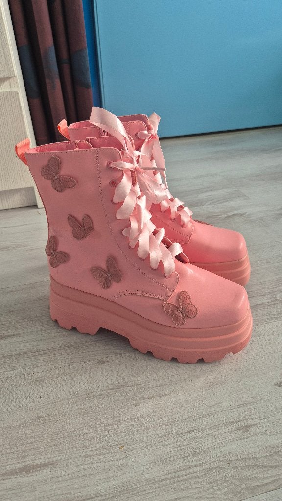 Koi Footwear good fairy queen boots mt 42, Nieuw, Ophalen of Verzenden, Roze, Lage of Enkellaarzen