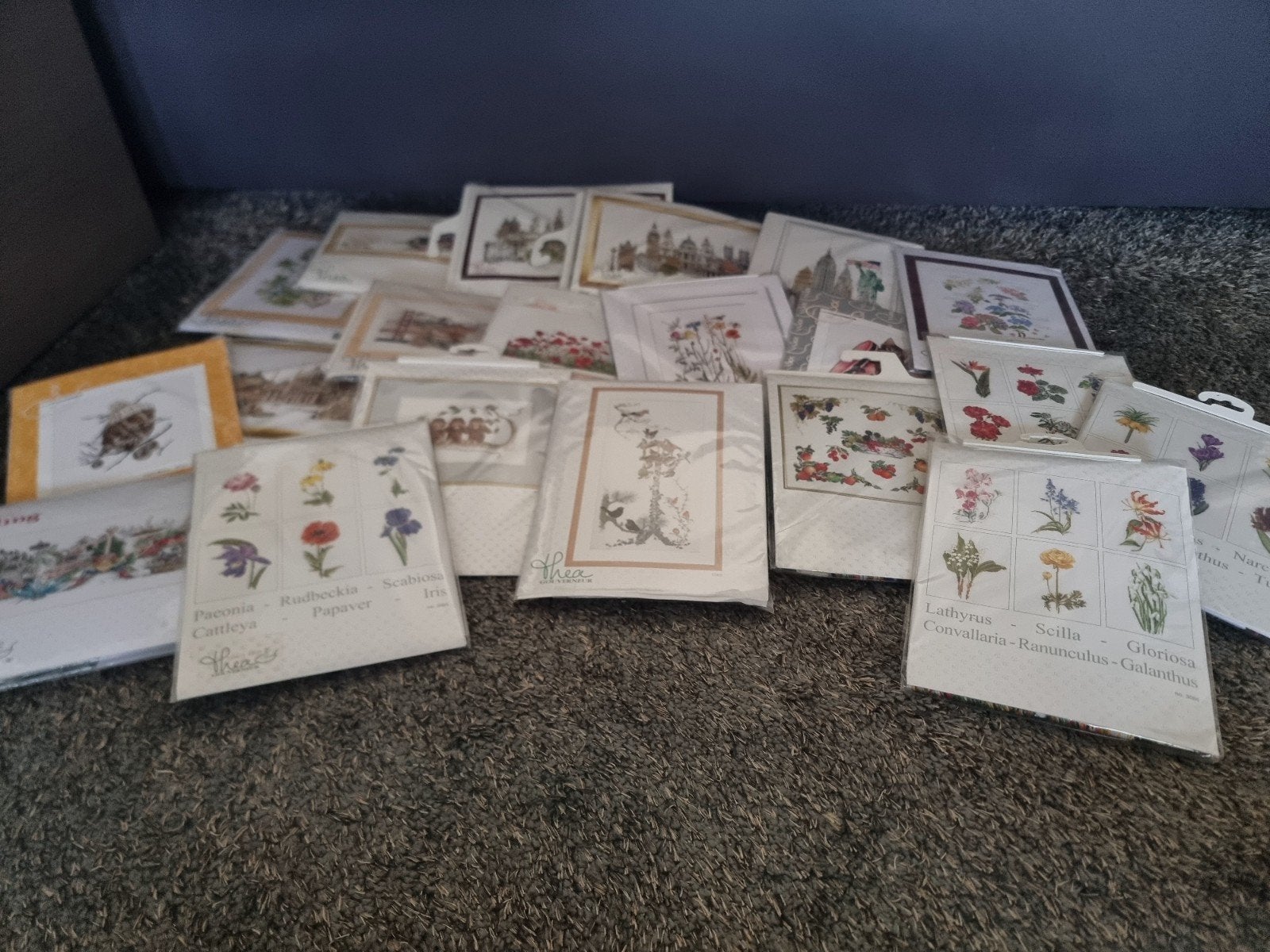 Borduurpakketten Thea Gouverneur 20 stuks, diverse thema's, Ophalen of Verzenden, Nieuw, Handborduren, Borduurpakket
