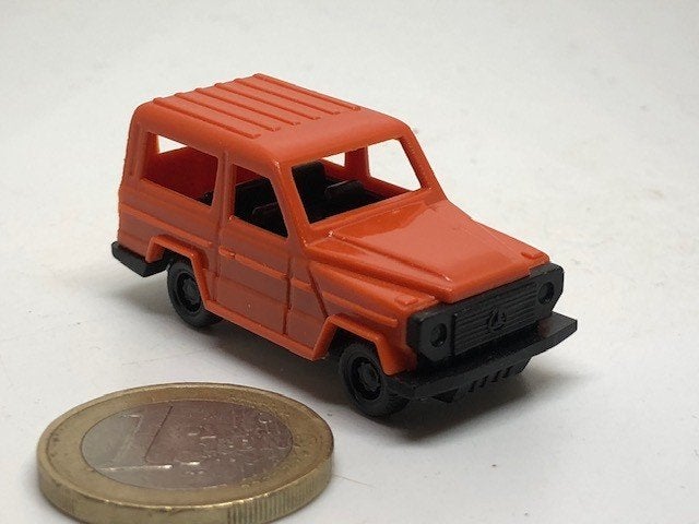 Mercedes 300 GD Oranje, Bruder, Ophalen of Verzenden, Gebruikt, Auto, Overige merken