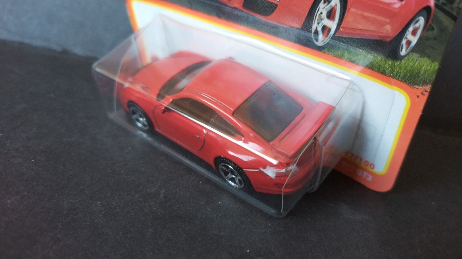 Porsche 911 GT3 Red 1:64 3inch Matchbox Pol, Auto, Verzenden, ., Nieuw