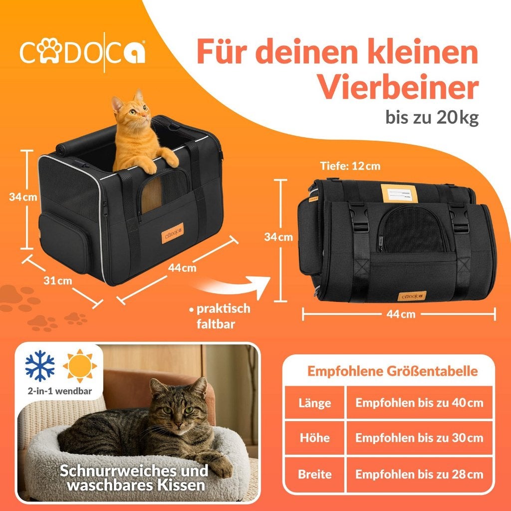 Kattentransportbox antraciet 44x34x31cm GRATIS VERZENDEN!, Verzenden, Nieuw, Nvt, Polyester