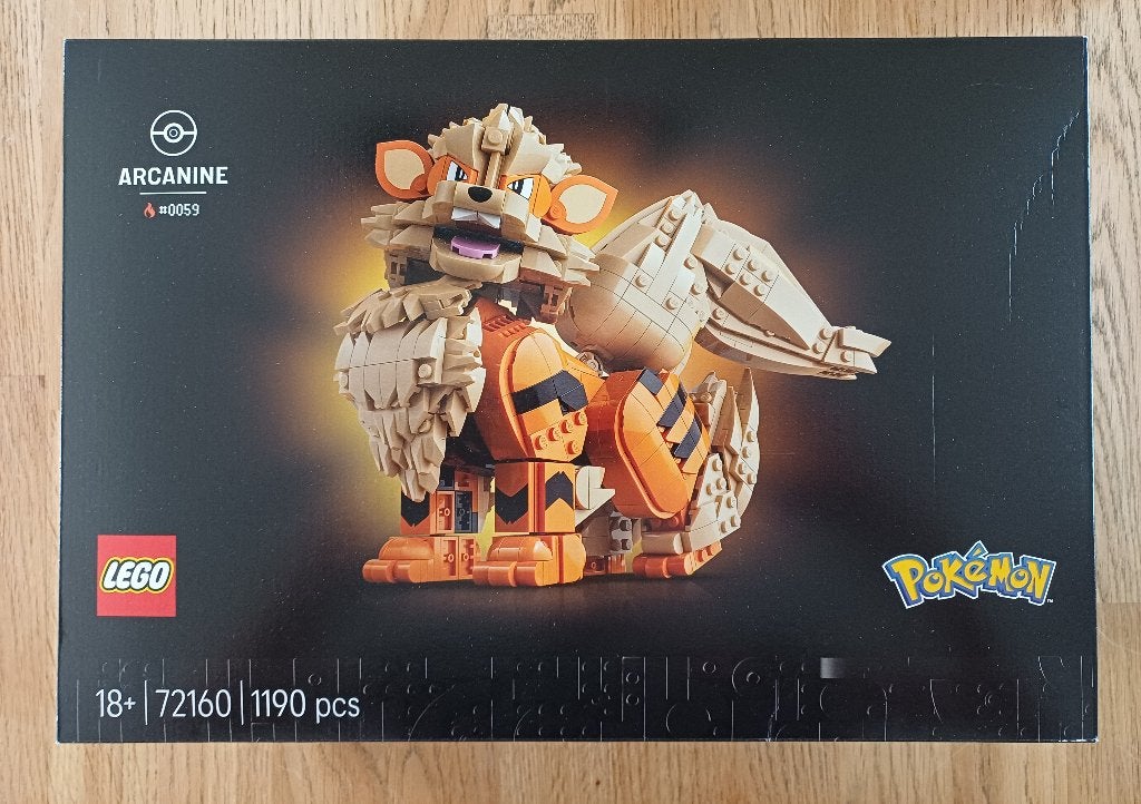 Lego Pokémon Arcanine 72160, Overige thema's, Lego, Ophalen of Verzenden, Zo goed als nieuw