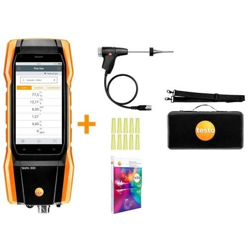 Testo 300 Rookgasanalyseapparaat met gasvoordruk slang, Doe-het-zelf en Verbouw, Ophalen of Verzenden, Zo goed als nieuw, Overige meters