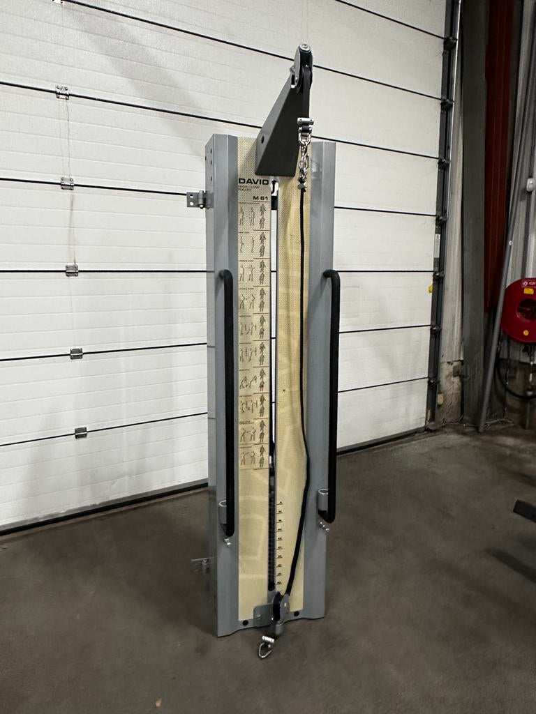 David Muur Pulley met Boven en onder Catrol , 50kg Gewichten, Ophalen, Gebruikt, Overige typen