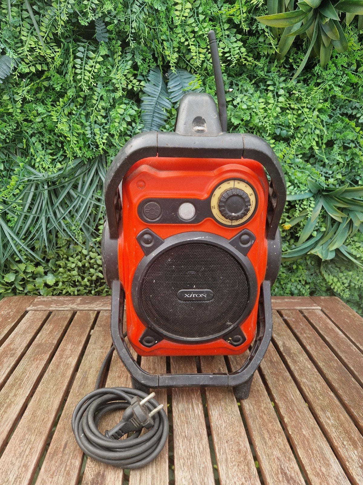 bouwradio radio, Ophalen, Gebruikt
