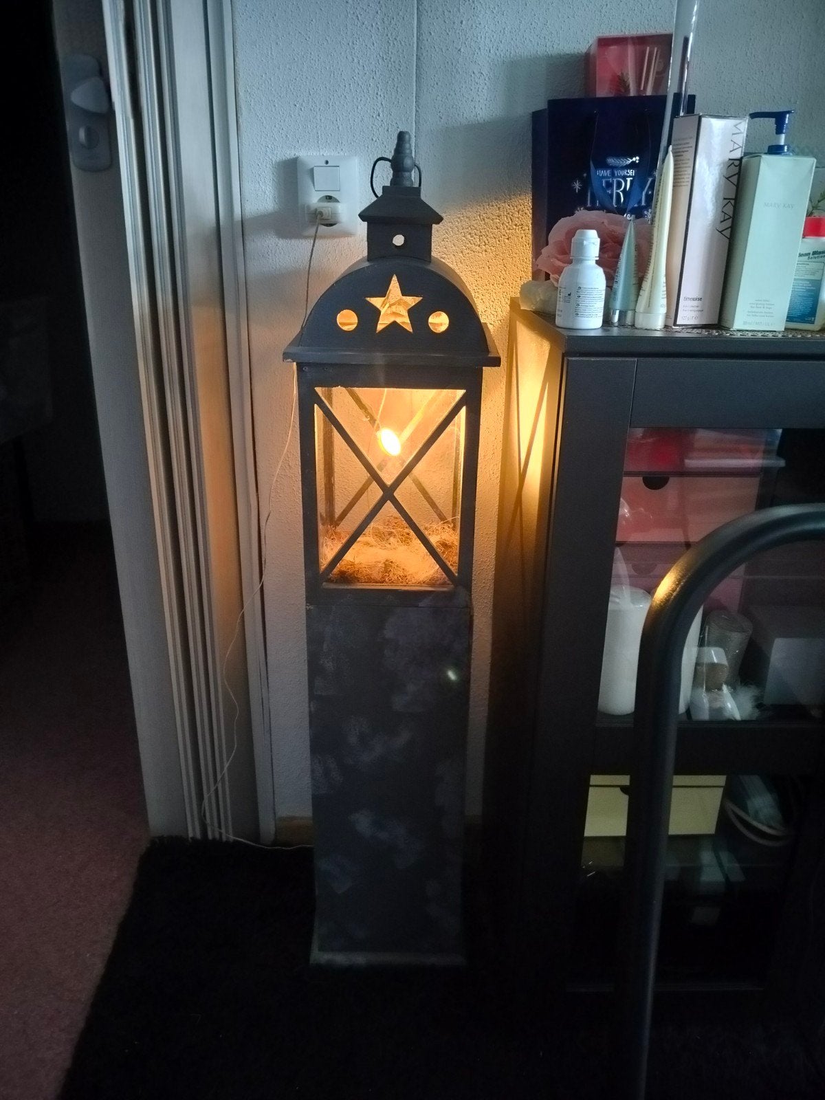 mooie pilaar met licht, Ophalen of Verzenden