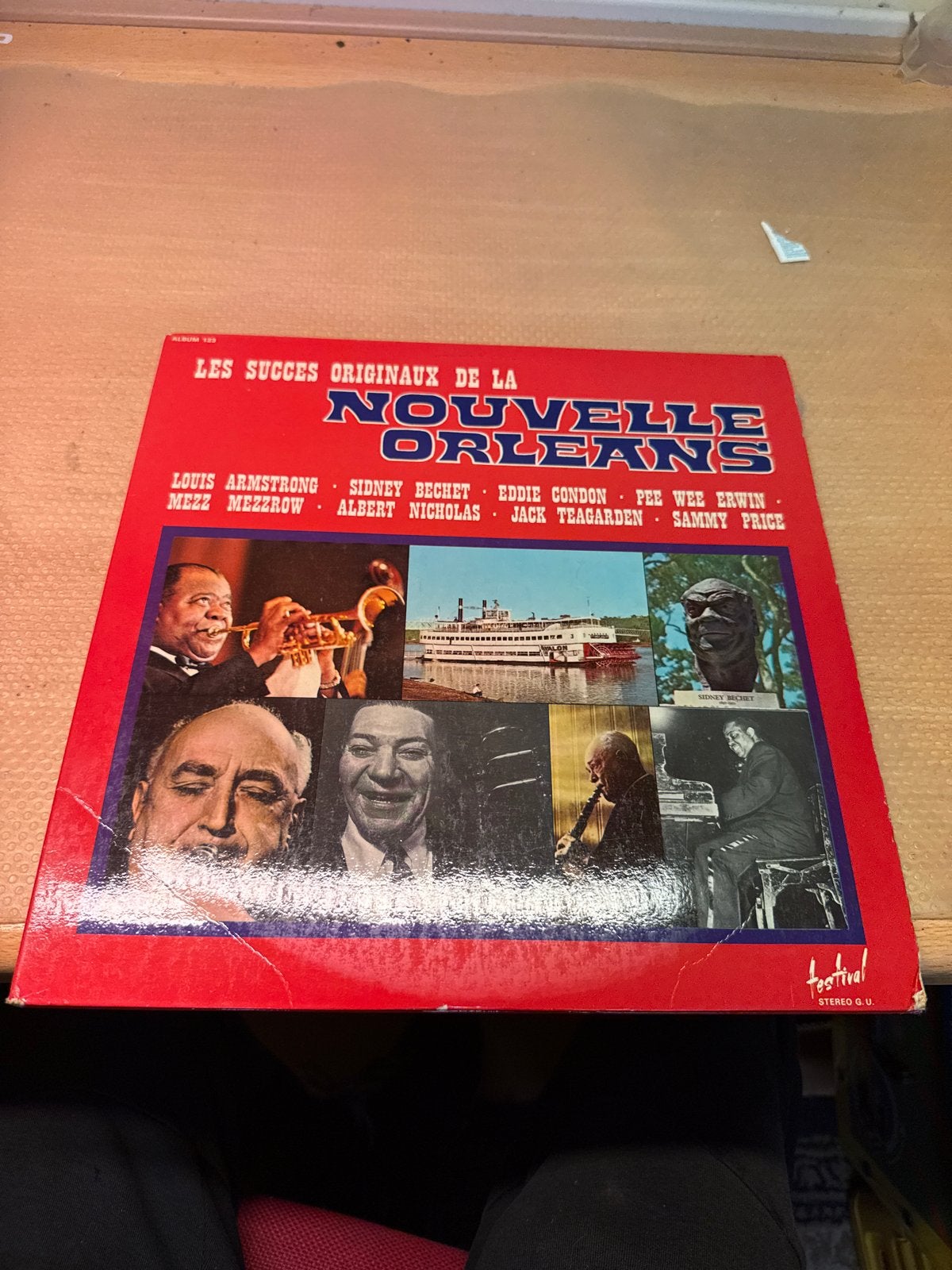 Les Succès Originaux de la Nouvelle Orleans - Jazz LP, Cd's en Dvd's, Ophalen, LP, Gebruikt, 12 inch