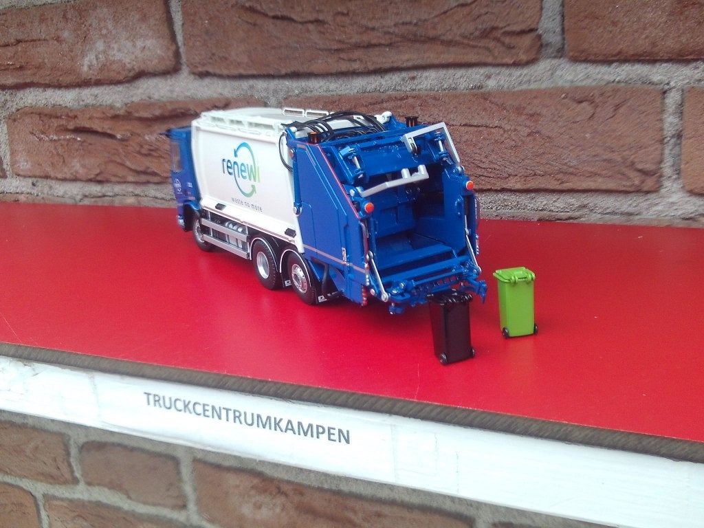 Tekno  Daf  XD  Vuilniswagen  van  Renewi., Hobby en Vrije tijd, Modelauto's | 1:50, Ophalen of Verzenden, Nieuw, Bus of Vrachtwagen