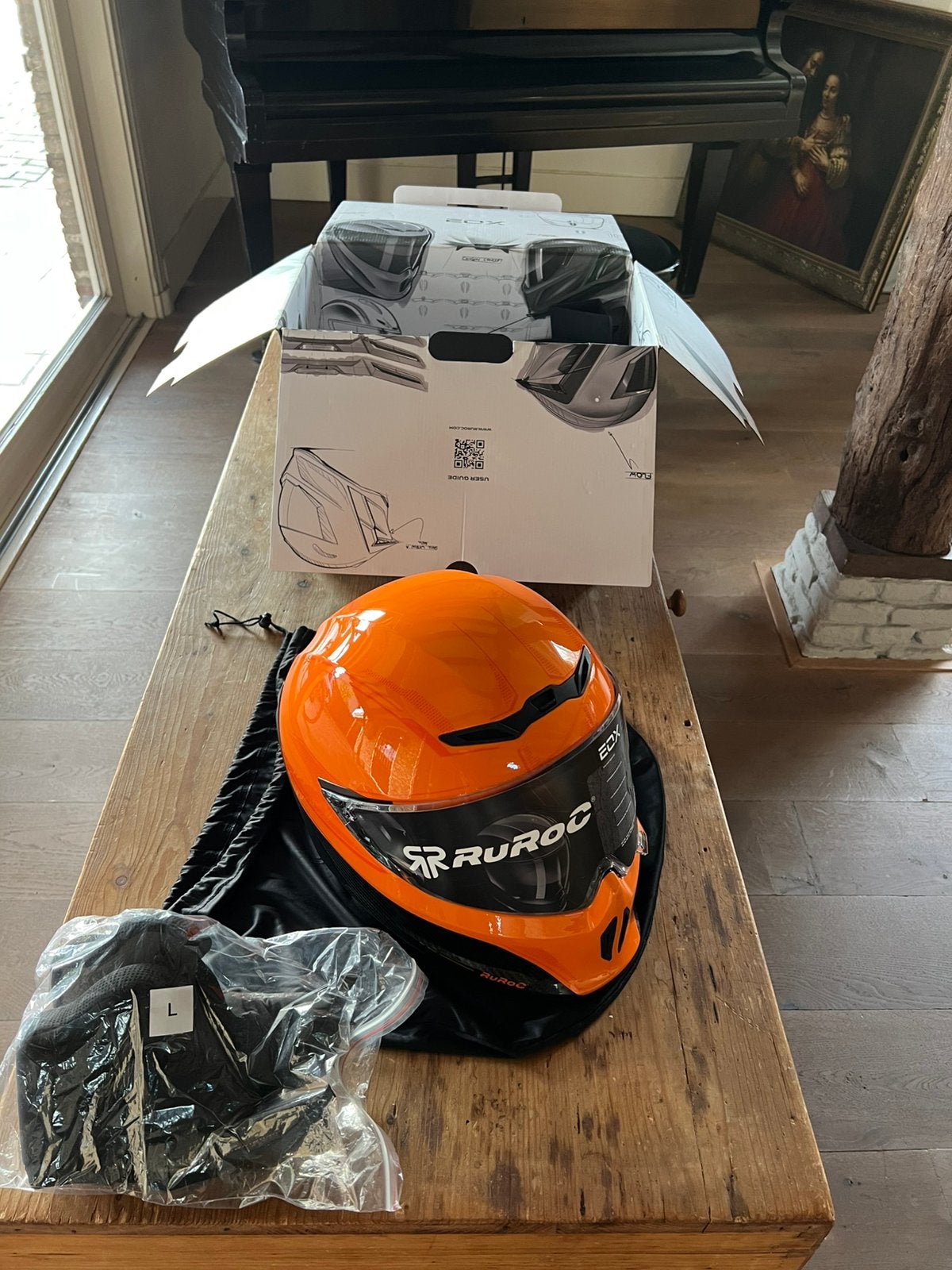 Ruroc EOX ignis L (59-60) nieuw in de doos, Motoren, XL, Integraalhelm, Ophalen, Nieuw met kaartje