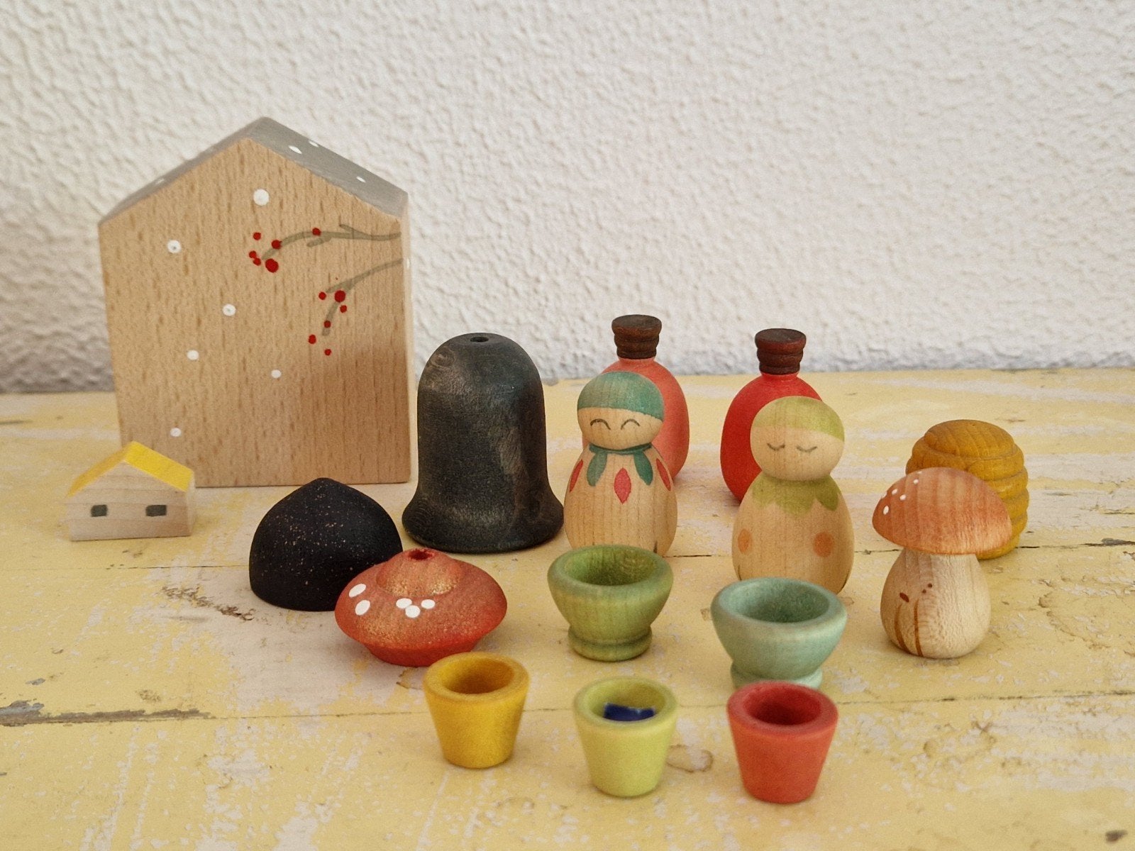grapat set huisje nins loose parts, Ophalen of Verzenden
