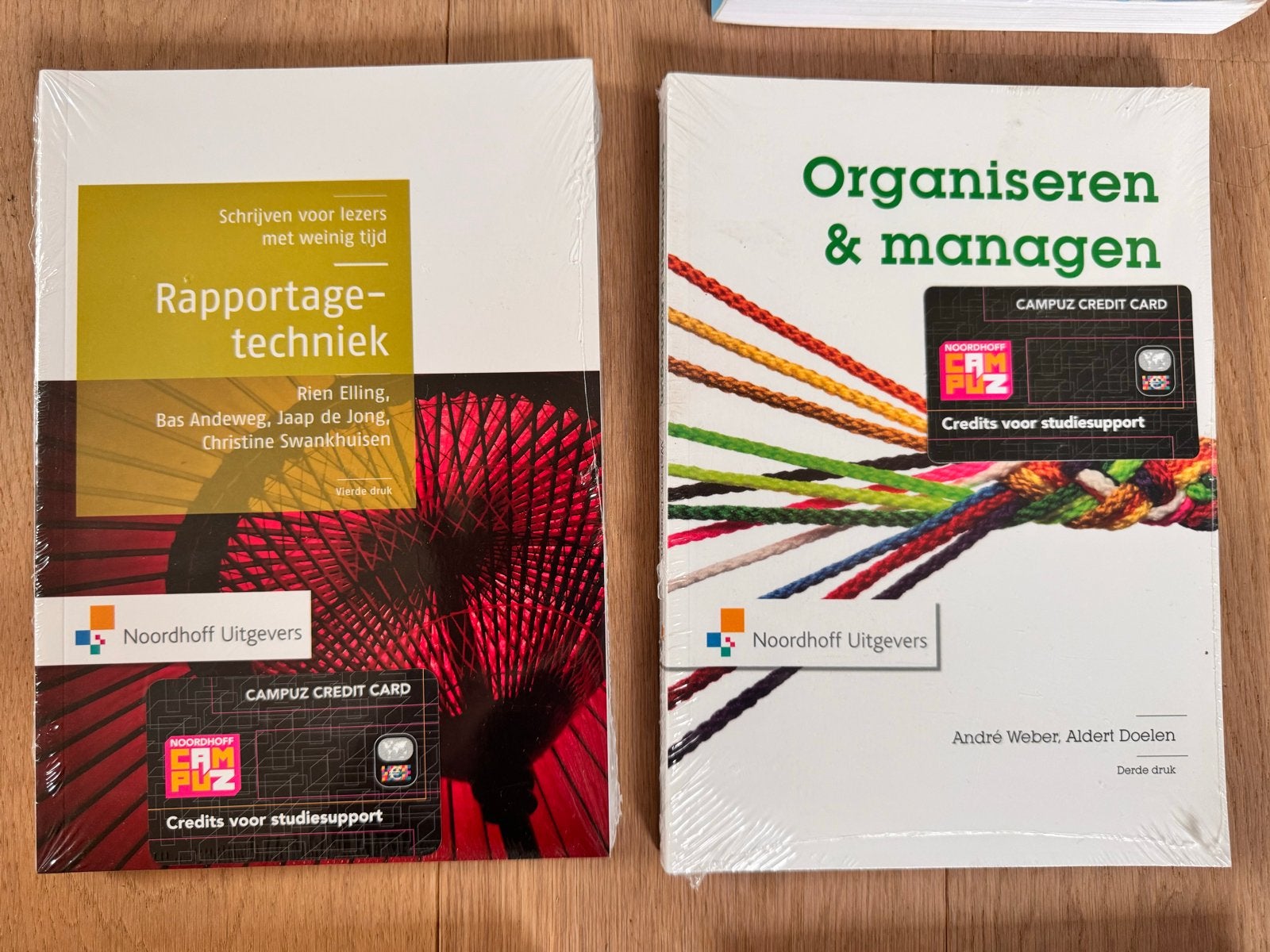 Studieboeken: Rapportagetechniek & Organiseren & managen, Ophalen of Verzenden, Nieuw, HBO