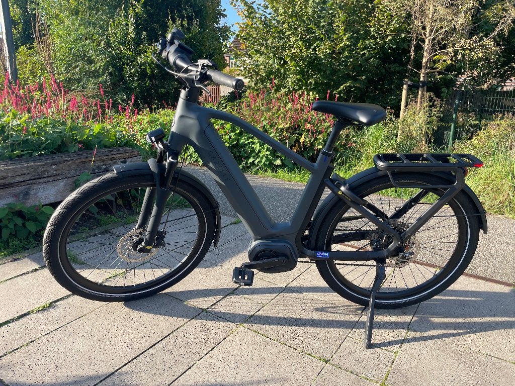 I.z.g.st. Gazelle Eclipse T11 HMB H50 Anthracite grey 2023., Ophalen, Zo goed als nieuw, 47 tot 51 cm, 50 km per accu of meer
