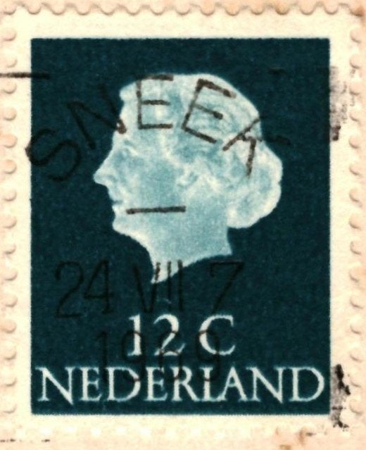 37369 Sneek waterpoort 1969 Gelopen met postzegel, Ophalen of Verzenden, 1960 tot 1980, Gelopen, Friesland